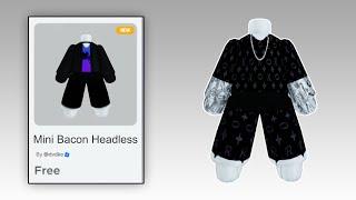 HURRY! GET FREE HEADLESS & FREE ITEMS ROBLOX 2024