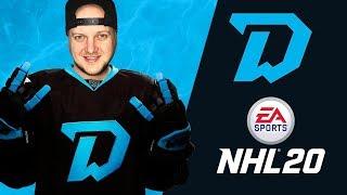 КХЛ В NHL 20 - ДИНАМО МИНСК - НОВЫЙ ЛОГОТИП И ФОРМА - МИНСКОЕ ДЕРБИ