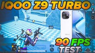 IQOO Z9 TURBO PUBG/BGMI 90 FPS TEST | IQOO Z9 TURBO GAMING TEST | POWER OF SD 8s Zen 3 PROCESSER