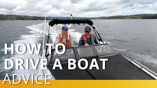 Driving a boat: The basics