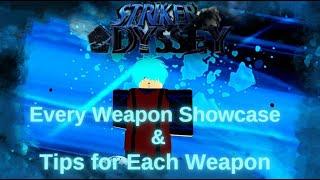 Striker Odyssey All Weapon Showcase and Tips for Each Weapon (Ver1.0 Release)