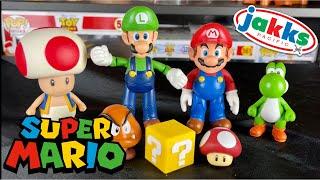 Jakks Pacific Super Mario and Luigi Action Figures Review