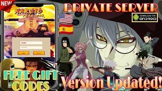 Naruto Fire War Ninja New Private Server - Updated Version!!  6 Free Newbie Gift Code 