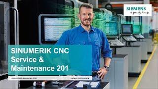 Siemens SINUMERIK Service and Maintenance 201