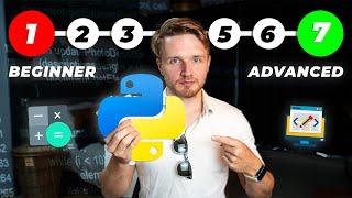 Learn Python With These 7 Projects (Beginner to Advanced Roadmap)