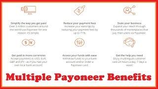 Multiple Payoneer Benefits