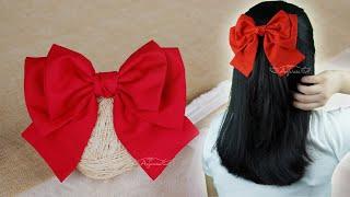 Perfect Measurement for Layered Hair Bow ️ Big Hair Bow Tutorial for Beginners