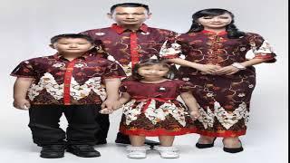 15 Baju batik couple keluarga keren Terlaris