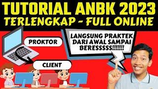 CARA ANBK FULL ONLINE 2023 -  PANDUAN PROKTOR DAN KLIEN ANBK 2023 - CHROMEBOOK BISA