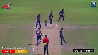 Match Highlights - Galle vs Kandy |  National Super League 50 Over Tournament 2024