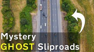 Unused GHOST SLIPROADS on the M40 Motorway