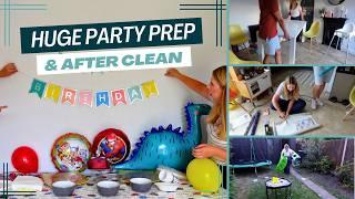 ULTIMATE PARTY PREP + AFTER PARTY CLEAN | Party's Over: After-Party Clean-Up Hacks! | Clean with Me