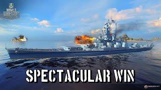 World of Warships - Spectacular Win