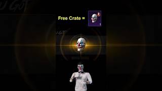 One Free Crate - Clown Mask #pubgm #pubgshorts