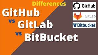 GitHub vs GitLab vs Bitbucket Differences