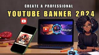 Create a YouTube Banner That Looks Good EVERYWHERE! Canva Tutorial Step-by-Step in 2024