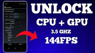 Unlock 120fps CPU + GPU No-Root 100% Working | Max FPS Fix Lag - No Root