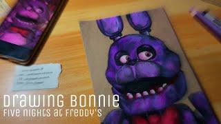 FNAF BONNIE DRAWING || Five Nights At Freddy's Art || Chan Drawer