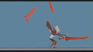 ANIMATION ANALYSIS of Pablo Pérez Estévez's Cartoon Skeleton Attack