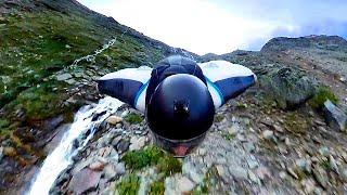 Skimming The Earth in a Wingsuit