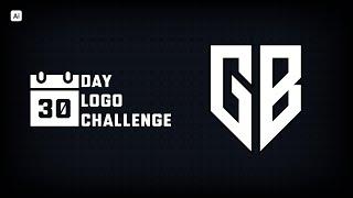 30 Logos in 30 Days - Day 1: GB Logo Design | Graphic Hunters