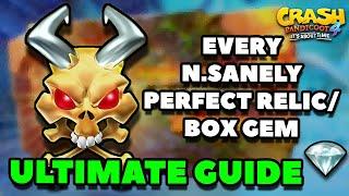 Crash Bandicoot 4 - The Ultimate N. Sanely Perfect Relic Guide (Every Level)