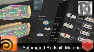 Redshift Material Generator for Houdini | AI Voice Experiment