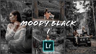 Moody Black - I Lightroom Presets |Premium Lightroom Mobile Presets| Moody Photography