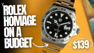 Forget Pagani Design - buy this instead! | WatchDives Rolex Explorer II Homage Unboxing & Review