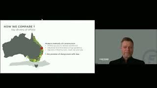 Charla Aprendizajes sobre el concurso de construcción industrializada en Australia