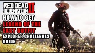 Red Dead Redemption 2 - How to Get Legend of the East Outfit - 2/9 All Explorer Challenges Guide