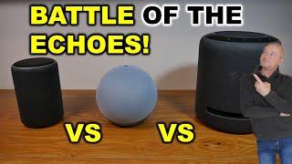 FIGHT! Echo 4th Gen vs Echo Plus vs Echo Studio (Battle of The Echoes)