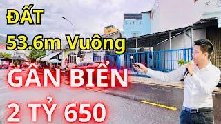 Đất GẦN BIỂN NHA TRANG 53.6 m vuông 2 TỶ 650 Triệu