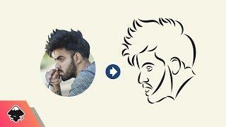 Inkscape Tutorial: Line Portrait