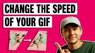 GIF SPEED CHANGER - Slow down or speed up your GIFs