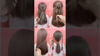 Easy braided hairstyle compilation  hair style girl# 364