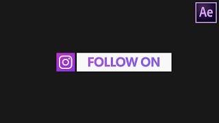 (NEW) Create Minimal Social Media Lower Thirds in After Effects - After Effects Tutorial | 2018