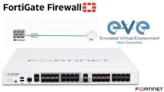 Installation of Fortinet firewall in EVE-NG