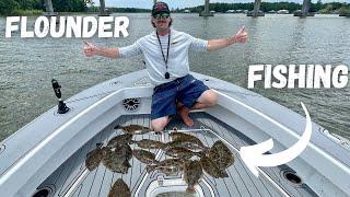 We Caught Multiple Limits Of FLOUNDER Then Released Them ALL!