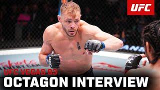 Adam Fugitt Octagon Interview | UFC Vegas 93