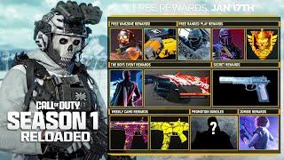 50+ FREE MW3 SEASON 1 RELOADED REWARDS! (FREE Operators, Bundles, Camos & MORE) - Modern Warfare 3