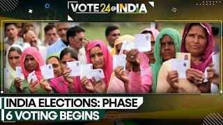 India General Election 2024: Polling kicks off for 6th phase of Lok Sabha elections | WION News