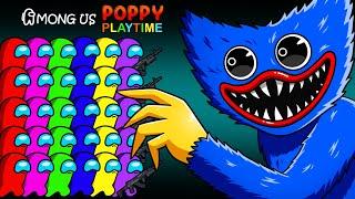 어몽어스 | Crazy Among Us VS Huggy Wuggy | Poppy Playtime Chapter 3 | Among Us Animation