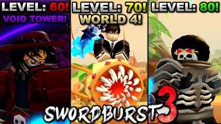 I Spent 24 Hours Grinding World 4 In Roblox Swordburst 3... Here's What Happened!