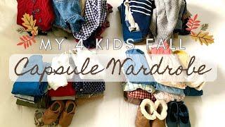 Fall Capsule Wardrobe for Kids | Fall Kids Clothing Haul | Minimalist Family Clothing | Minimalism