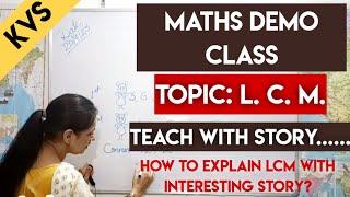 KVS Prt Maths Demo Class||How to give maths demo?