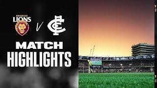Brisbane Lions v Carlton Highlights | Round 21, 2022 | AFL