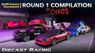 KotM4 Tournament 2 (Round 1 Compilation) Diecast Racing