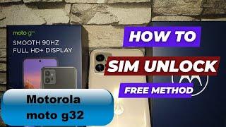 Unlock Motorola Moto G32 blacklisted IMEI – Unlock Motorola G32