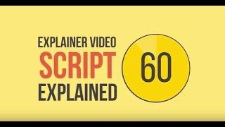 How to write an explainer video script in 60 seconds|Videochef's Advice,Explainer Video| Video Chef